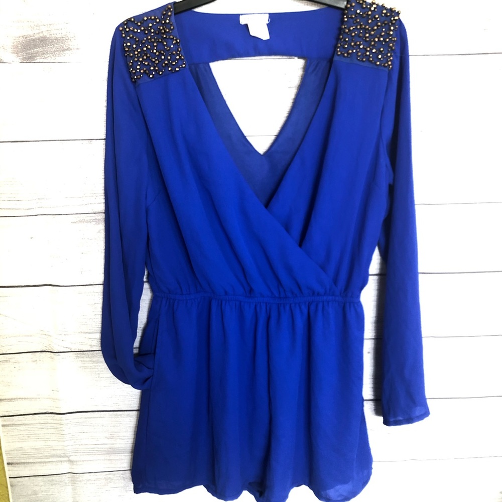 Dizzy Lizzy Romper Studded